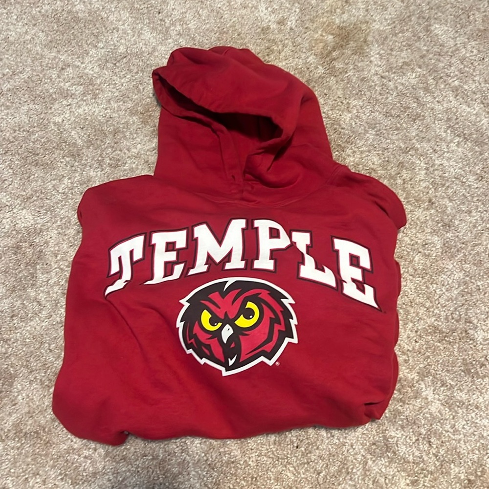 Temple University Womens Sweatshirt size large